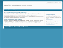 Tablet Screenshot of media030.de